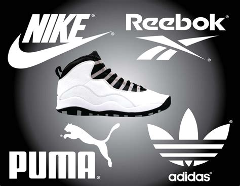 puma vs adidas nike reebok